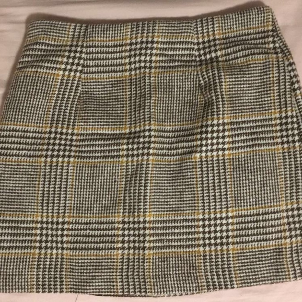 Plaid skirt